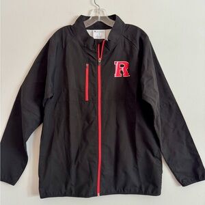 Champion Rutgers Black Jacket with Red size M